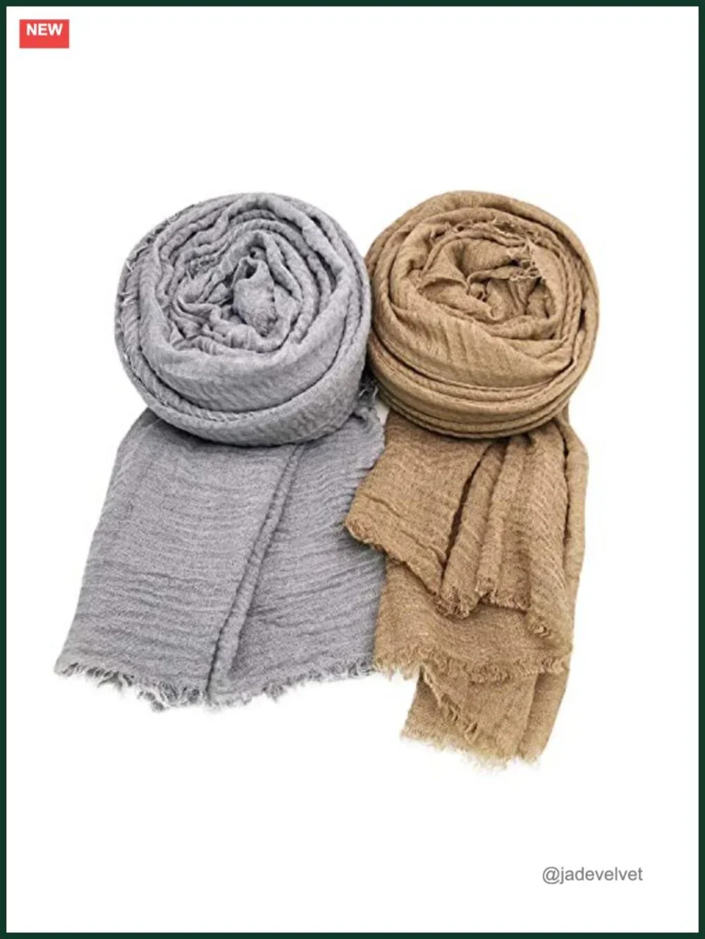 3PCS Women's Scarf Wrap Shawl 100% Polyester Lightweight Fashion Scarf